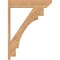 Ekena Millwork Merced Slat Smooth Outlooker, Western Red Cedar, 7 1/2"W x 34"D x 46"H OUT08X34X46MRC06SWR - alternate 4